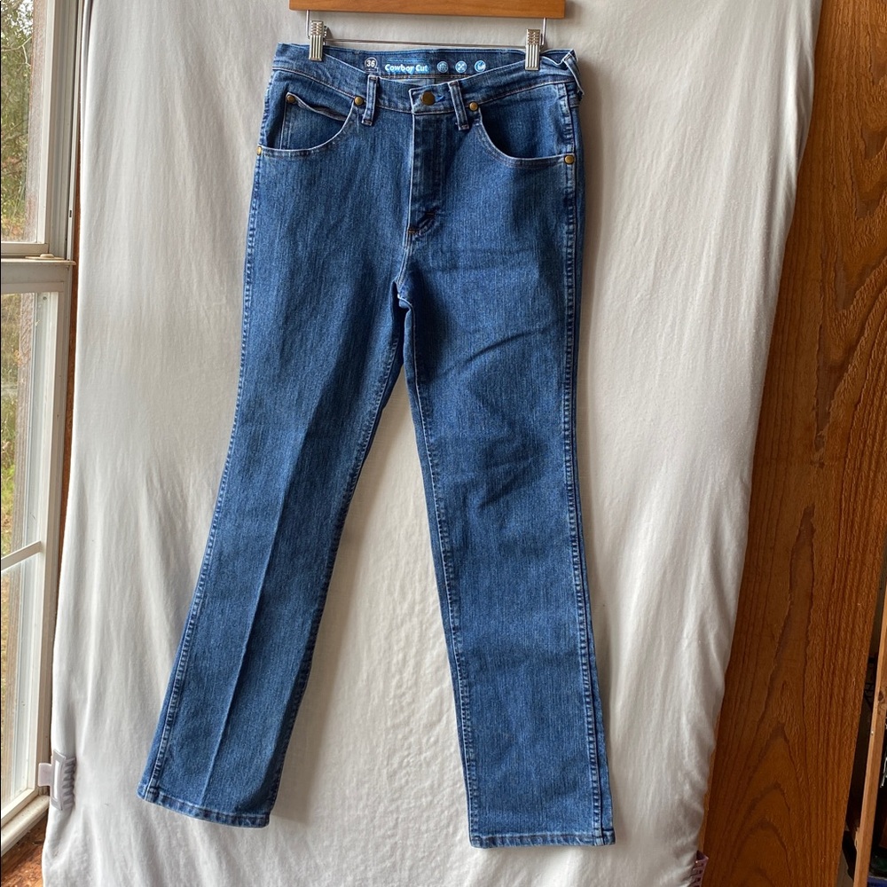 Wrangler Men's Blue Bootcut Jeans